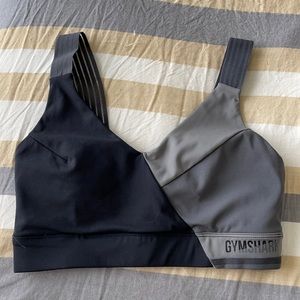 Gymshark asymmetrical sports bra